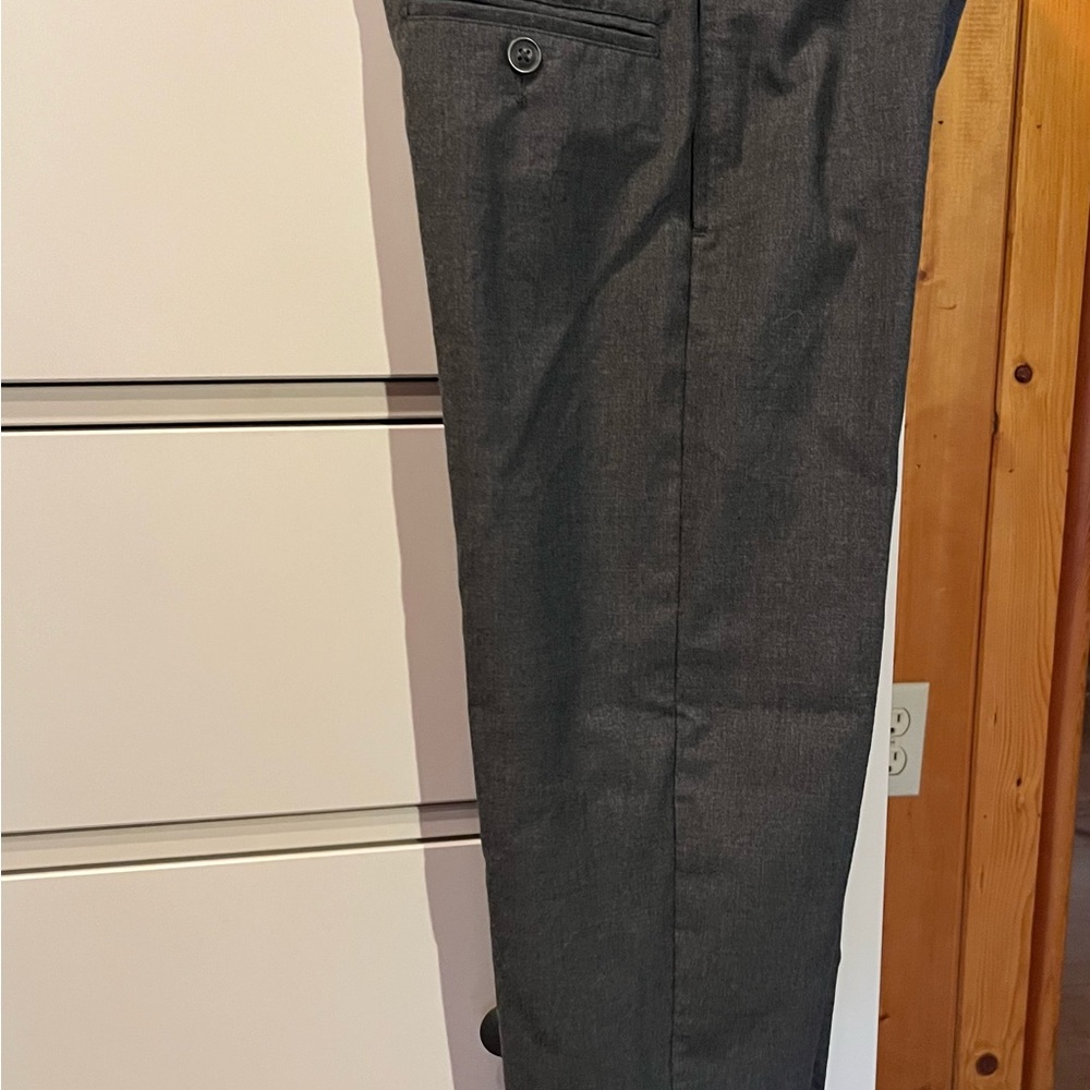 Cat & Jack Kids Charcoal Gray Dress Pants - Picture 2 of 5